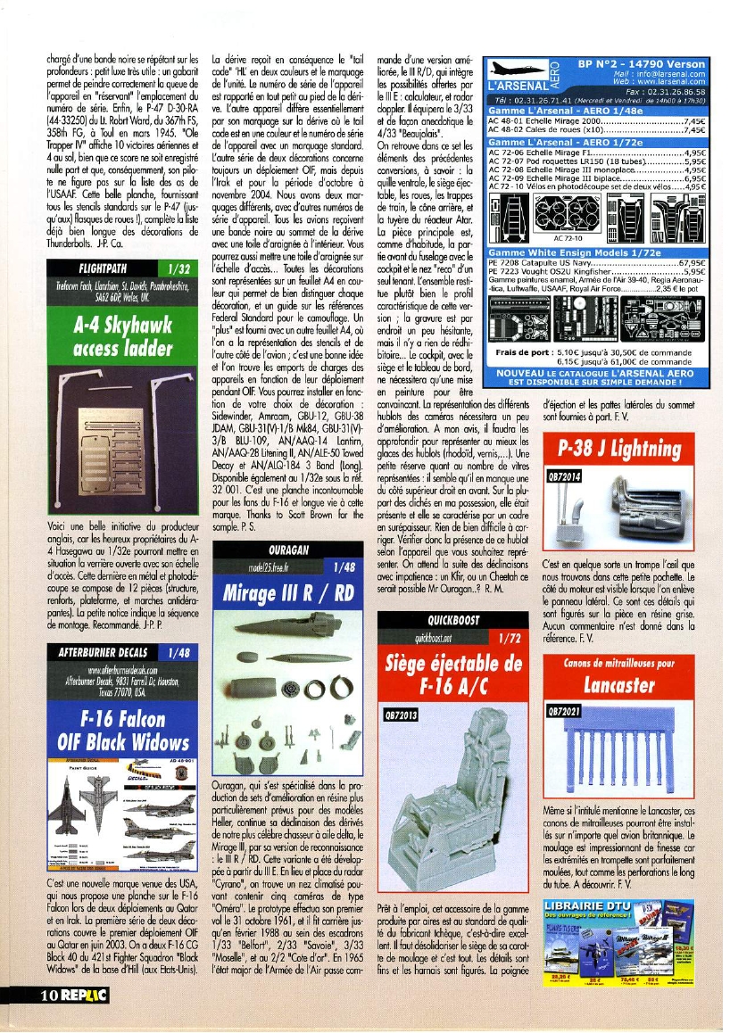 Replic 173 - Su-33, Barracuda, F-4U Corsair